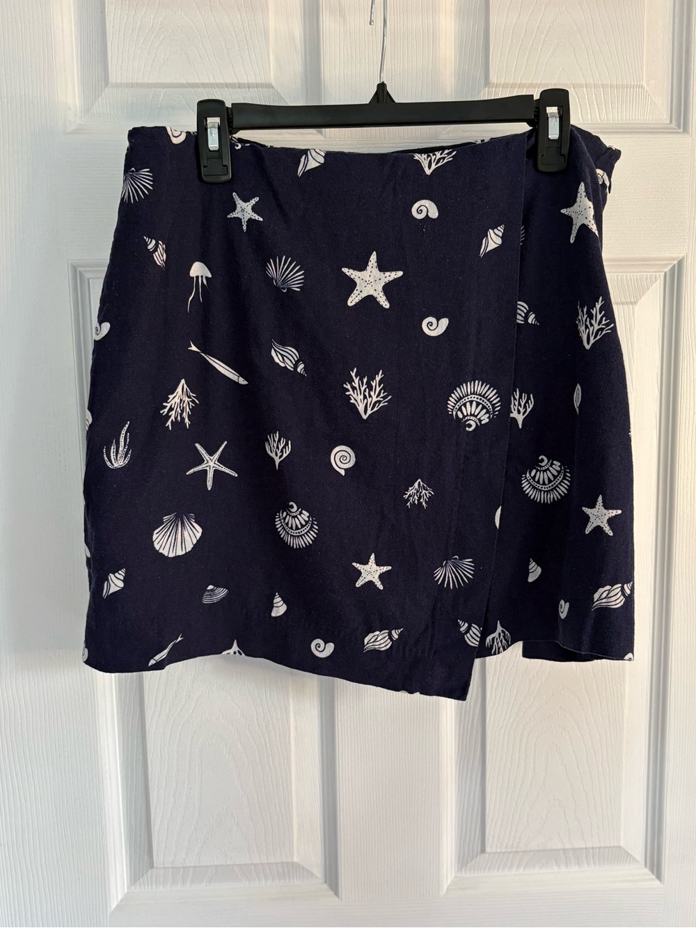 Linen Skort Beach Sea Shells Ocean